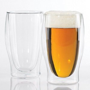 Steady Temp Double Wall Beer Glasses