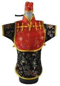Chinese Dress Wine Bottle Cover